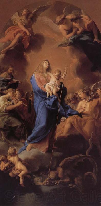 Pompeo Batoni And the glory of Our Lady of El Nino Spain oil painting art